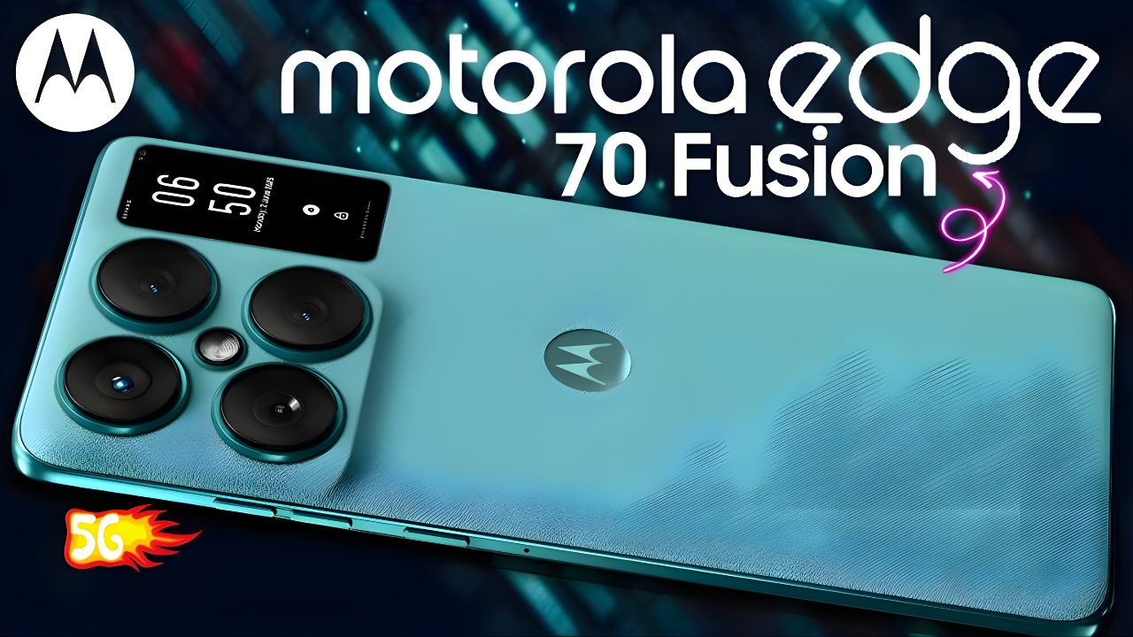 Moto Edge 70 Fusion 5G Launched With 144Hz pOLED Display and Dimensity 8050 Power